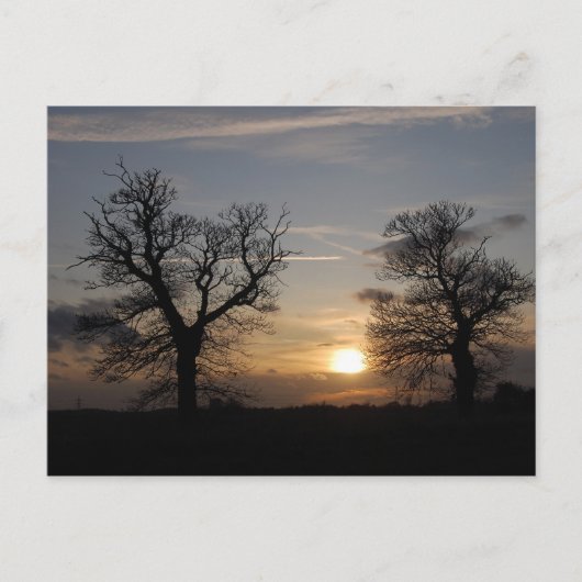 Lincolnshire Sunset Briefkaart (Voorkant)