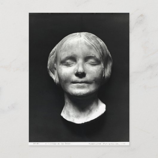 L'Inconnue de la Seine' Briefkaart (Voorkant)