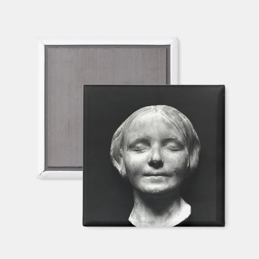 L'Inconnue de la Seine' Magneet (Voorkant / Achterkant)