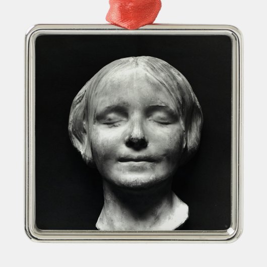 L'Inconnue de la Seine' Metalen Ornament (Voorkant)
