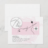 LincPoint Kaart met roze *sydney (Voorkant / Achterkant)