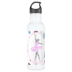 Linda Ballerina Personalized Dancer Gift Waterfles