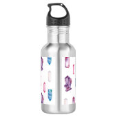 Linda Ballerina Personalized Dancer Gift Waterfles (Achterkant)