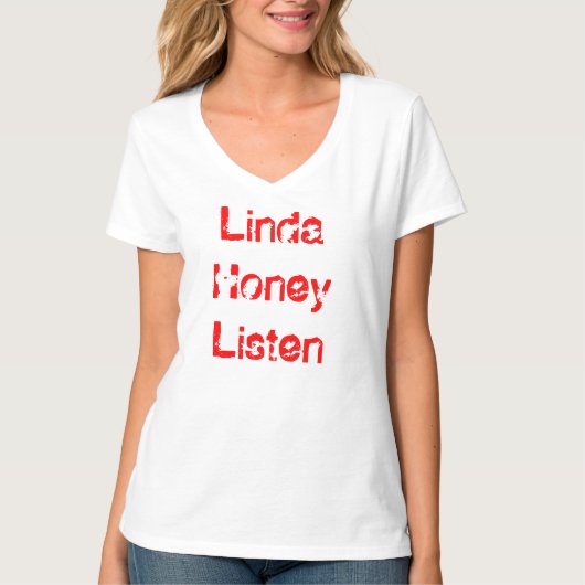 Linda Honey T-shirt (Voorkant)