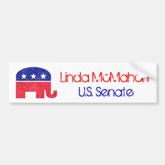 Linda McMahon voor de Bumpersticker van de Senaat