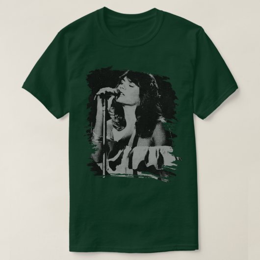 Linda Ronstadt Retro poster T-shirt (Design voorkant)