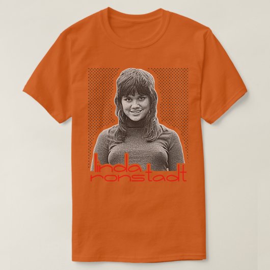 Linda Ronstadt T-shirt (Design voorkant)