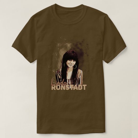 Linda Ronstadt T-shirt (Design voorkant)