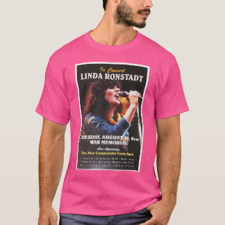 Linda Ronstadt tijdens het concert in de jaren 70 T-shirt