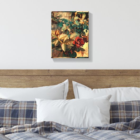Linda roseira  canvas afdruk (Insitu (Slaapkamer))