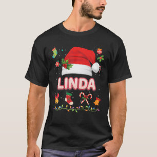 Linda Santa Claus Pet Family Merry Kerstmis T-shirt