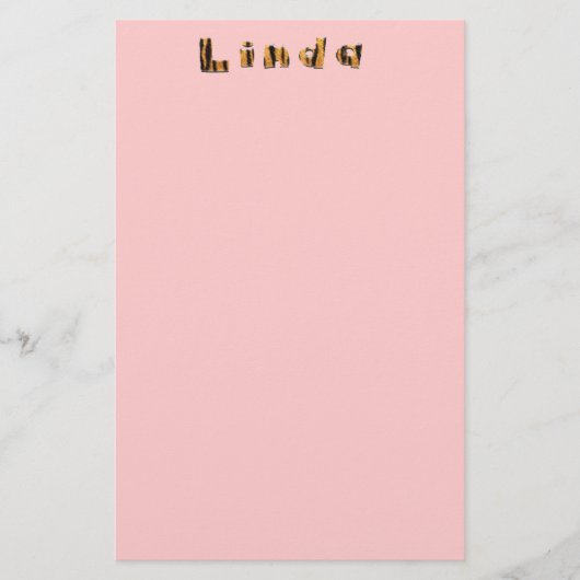 Linda Stationery Briefpapier (Voorkant)