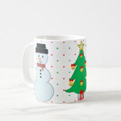 Linda taza de Navidad Koffiemok (Voorkant links)
