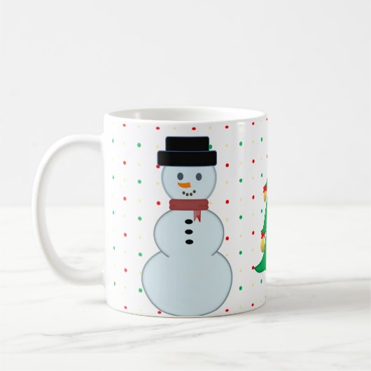 Linda taza de Navidad Koffiemok (Links)