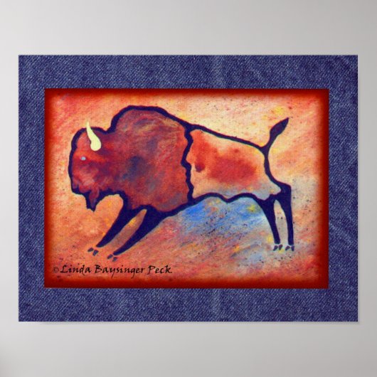 Lindas Buffalo gestileerde Poster (Voorkant)