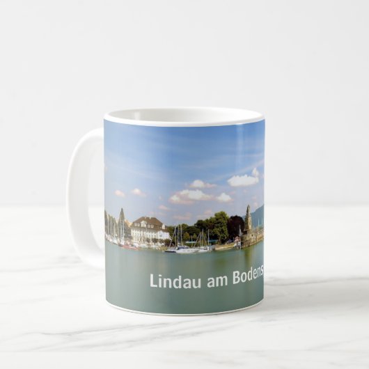 Lindau am Bodensee - Mok Souvenir (Voorkant links)