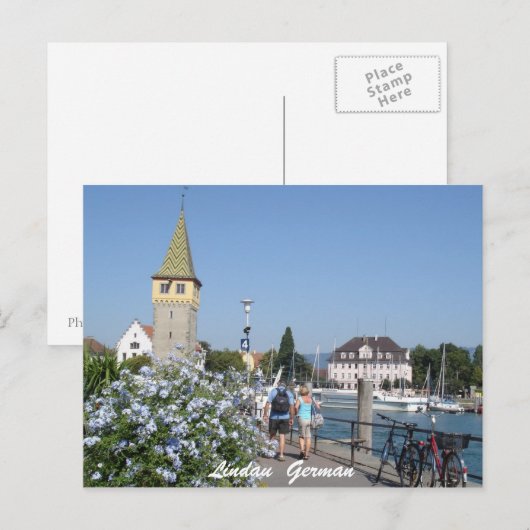 Lindau Duitsland Briefkaart (Voorkant / Achterkant)
