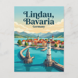 Lindau Duitsland Briefkaart