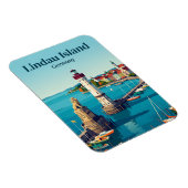 Lindau-eiland Duitsland Magneet (Rechterzijde)