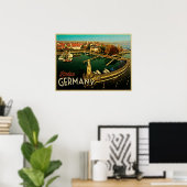 Lindau Germany Panorama Poster (Thuiskantoor)