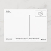 Lindau-ingang Briefkaart (Achterkant)