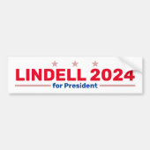 Lindell 2024 bumpersticker (Voorkant)