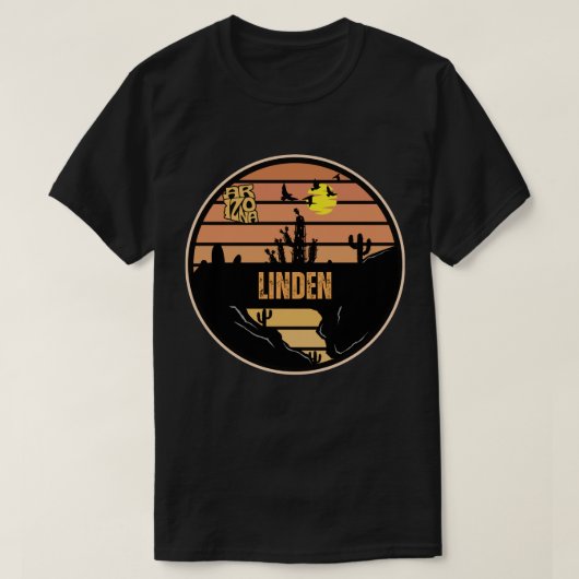 Linden, Arizona T-shirt (Design voorkant)