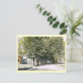 Linden Ave., Glen Ridge NJ 1915  Briefkaart (Staand voorkant)