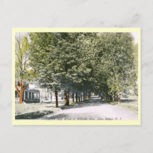 Linden Ave., Glen Ridge NJ 1915  Briefkaart