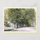 Linden Ave., Glen Ridge NJ 1915  Briefkaart (Voorkant)