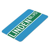 Linden Boulevard Sign Magneet (Linkerzijde)