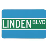 Linden Boulevard Sign Magneet (Horizontaal)