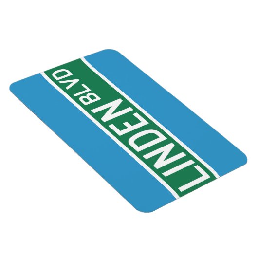 Linden Boulevard Sign Magneet (Rechterzijde)