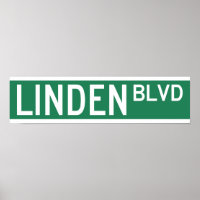 Linden Boulevard Sign