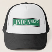Linden Boulevard Sign Trucker Pet (Voorkant)