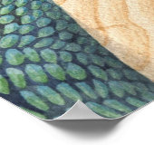 Linden & lindworm dryad poster (Hoek)