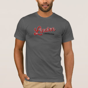 Linden Longboards Gray T T-shirt