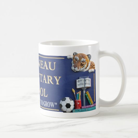 Lindeneau grafische Mok (Rechts)