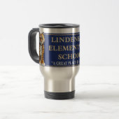 Lindeneau Graphic Stainless Travel Mug Reisbeker (Voorkant links)