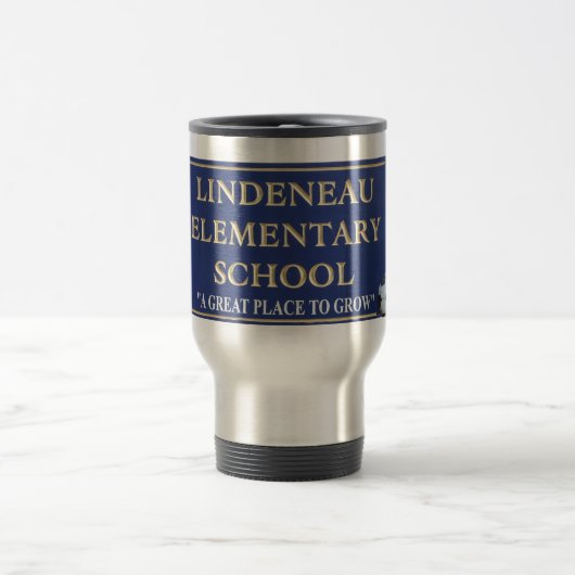 Lindeneau Graphic Stainless Travel Mug Reisbeker (Center)