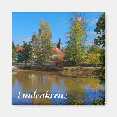 Lindenkreuz in Thüringen Magneet (Voorkant)