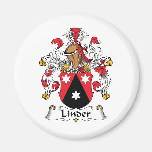 Linder Family Crest Magneet (Voorkant)