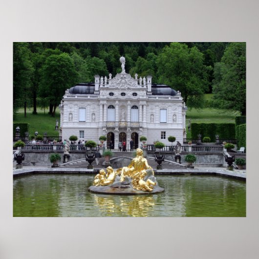 Linderhof Palace Poster (Voorkant)
