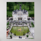 Linderhof paleis poster (Voorkant)