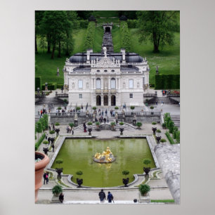 Linderhof paleis poster