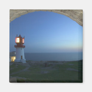 Lindesnes fyr, het meest zuidelijke punt van Noorw Magneet