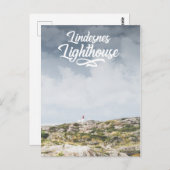 Lindesnes Lighthouse Briefkaart (Voorkant / Achterkant)