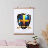 Lindgren Zweden Heritage Shield Hangend Wandkleed (Slaapkamer)