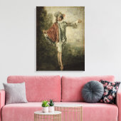 L'Indifferent, 1716 Canvas Afdruk (Insitu (Woonkamer))
