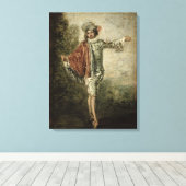 L'Indifferent, 1716 Canvas Afdruk (Insitu (Houten vloer))